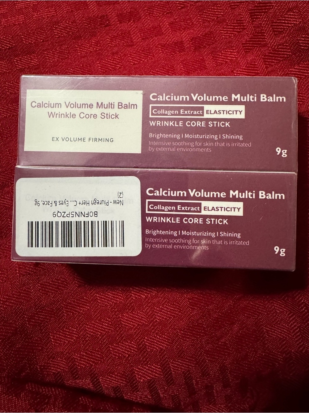 Calcium Volume Multi Balm Wrinkle Core Stick - Red